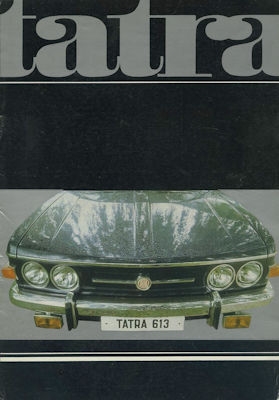 Tatra 613 Prospekt 1970er Jahre