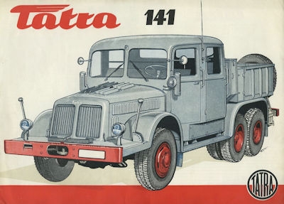 Tatra 141 Prospekt 1960er Jahre