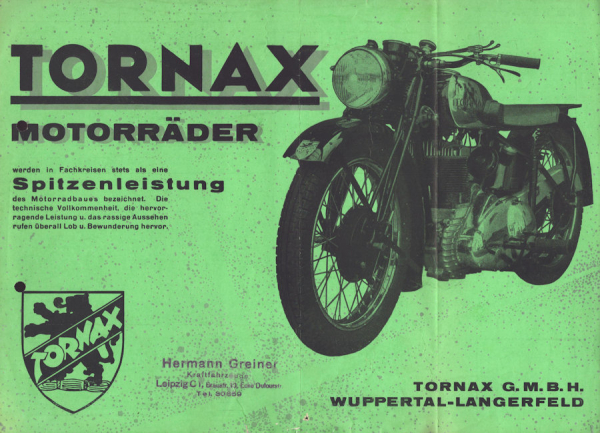 Tornax Programm 1938/9