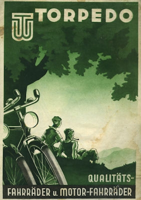 Torpedo Fahrrad und Motorrad Prospekt 1937