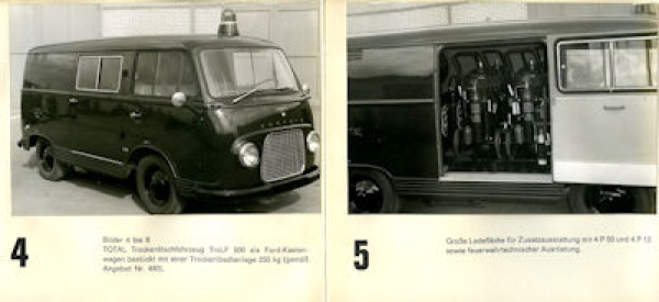 Total Trocken Löschanlagen Bildband 1960er Jahre