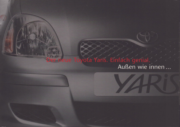 Toyota Yaris Prospekt 3.2003