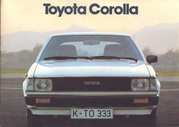 Toyota Corolla Prospekt 12.1979
