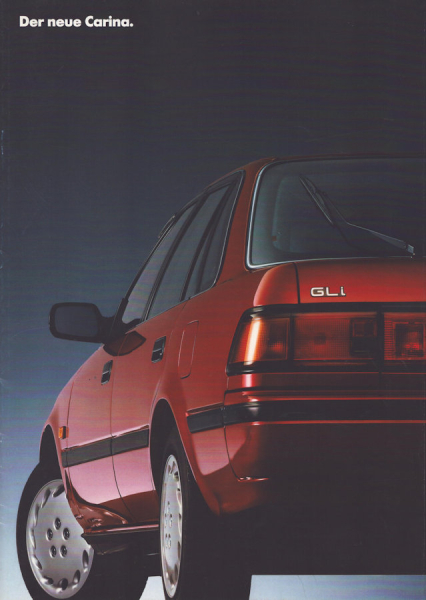 Toyota Carina Prospekt 3.1990