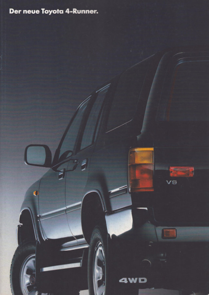 Toyota 4-Runner Prospekt 1.1991