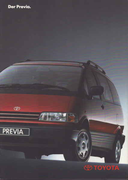 Toyota Previa Prospekt 3.1992