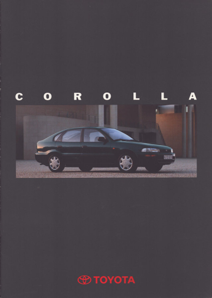 Toyota Corolla Prospekt 8.1992