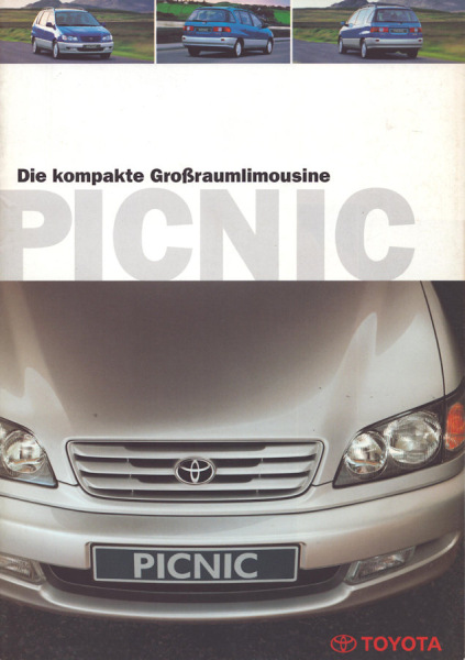 Toyota Picnic Prospekt 11.1996