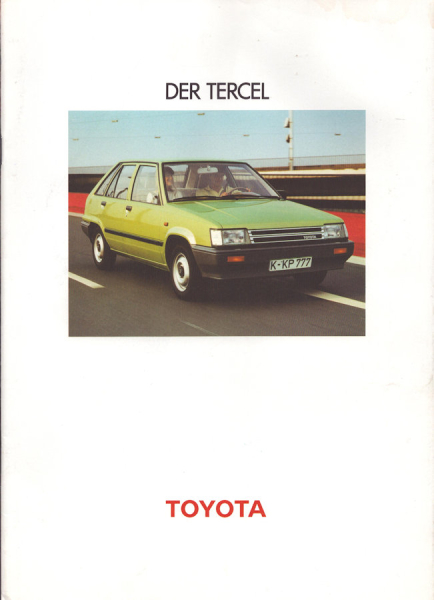 Toyota Tercel Prospekt 5.1984
