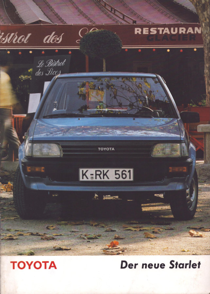 Toyota Starlet Prospekt 12.1984