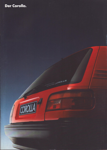Toyota Corolla Prospekt 7.1990