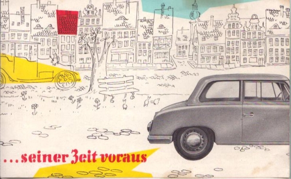 Trabant P 70 Programm 1956