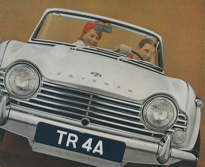 Triumph TR 4 A Prospekt 9.1965
