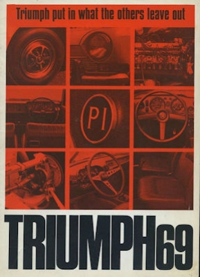 Triumph Pkw Programm 1.1969