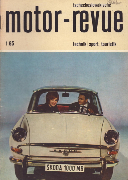 Tschechoslowakische Motor-Revue 1965 Heft 1