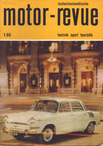 Tschechoslowakische Motor-Revue 1966 Heft 1