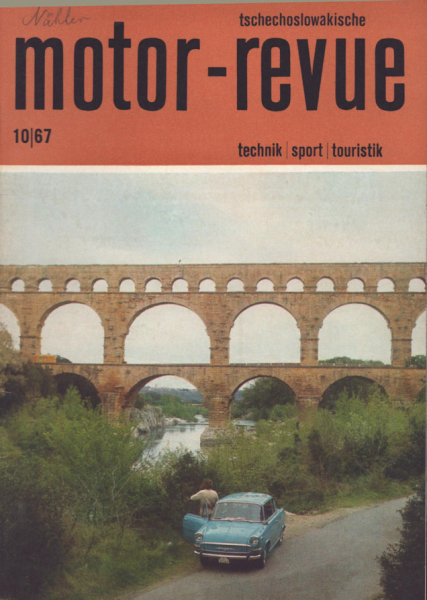 Tschechoslowakische Motor-Revue 1967 Heft 10