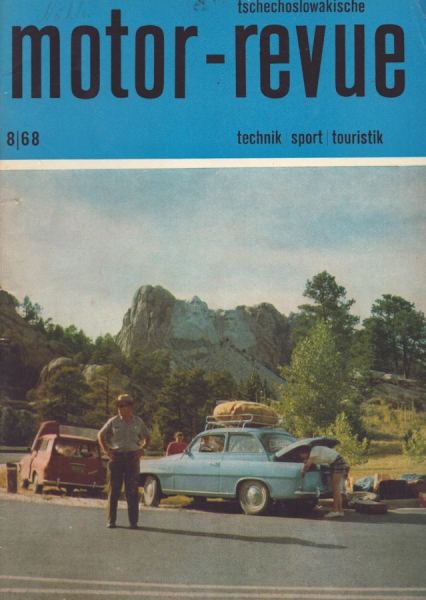 Tschechoslowakische Motor-Revue 1968 Heft 8