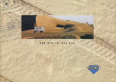Unicat Wohnmobil / Expeditionsfahrzeug Prospekt-Mappe 20??