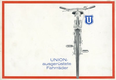 Union bicycle parts brochure ca. 1960