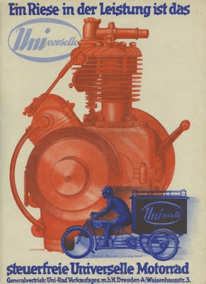 Universelle program ca. 1927