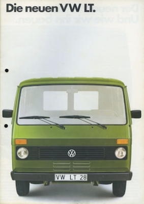 VW LT internes Prospekt ca. 1975