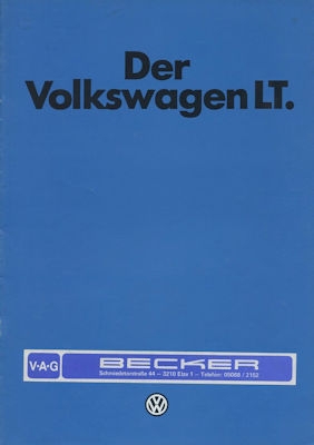 VW LT Prospekt 2.1980