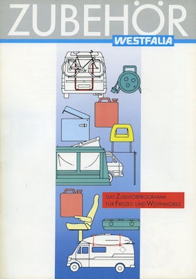 VW LT Westfalia equipment brochure 1.1988