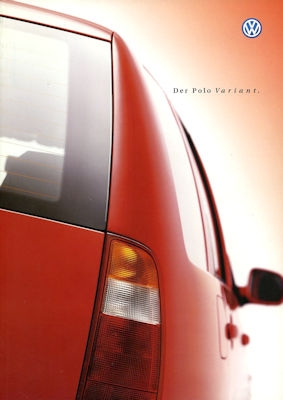 VW Polo 3 Variant brochure 4.2000