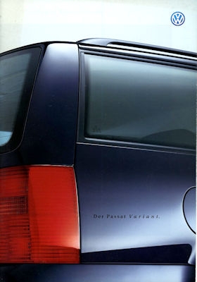 VW Passat B 5 Variant brochure 4.2000