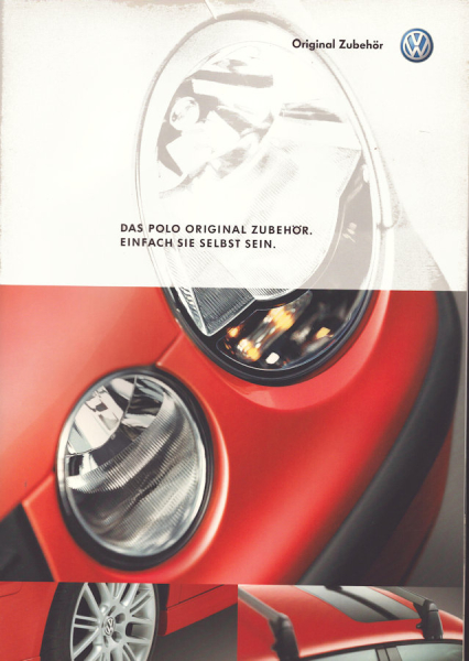 VW Polo Zubehör Prospekt 6.2002