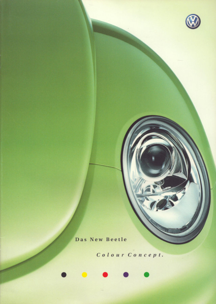 VW New Beetle Colour Concept Prospekt 7.2001