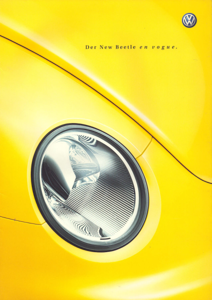 VW New Beetle en Vogue Prospekt 7.2001