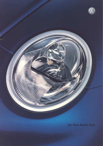 VW New Beetle Style Prospekt 10.2002