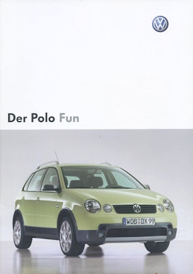 VW Polo 4 Fun Prospekt 12.2003