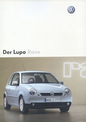 VW Lupo Rave Prospekt 12.2003