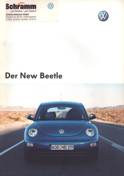 VW New Beetle Prospekt 6.2004
