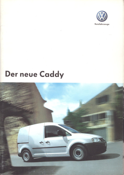 VW Caddy 3 Prospekt 11.2003