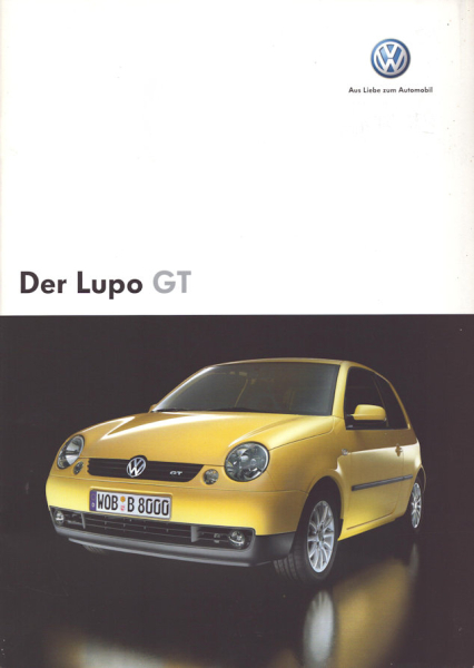 VW Lupo GT Prospekt 10.2004
