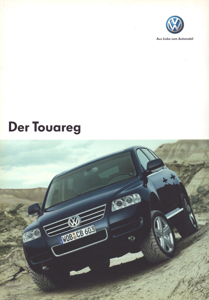 VW Touareg Prospekt 10.2004