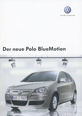 VW Polo 4 BlueMotion Prospekt 6.2006