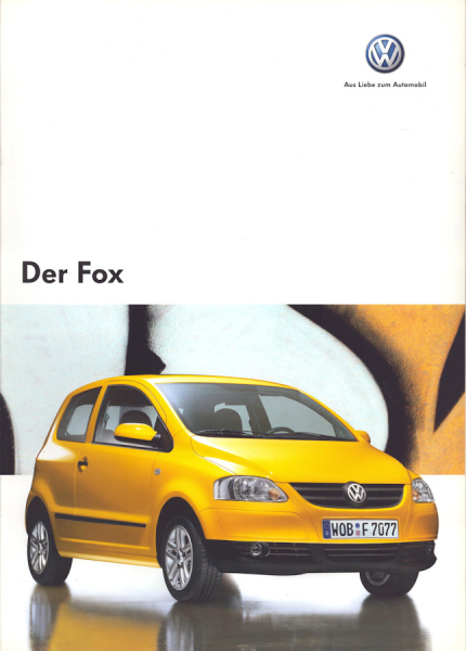 VW Fox Prospekt 12.2005