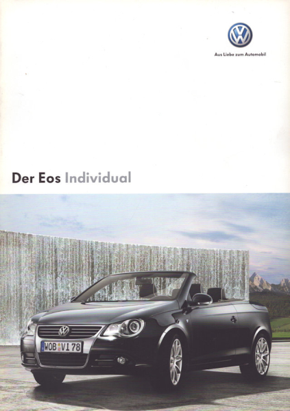 VW Eos Individual Prospekt 6.2007