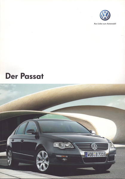 VW Passat B 6 Prospekt 10.2006