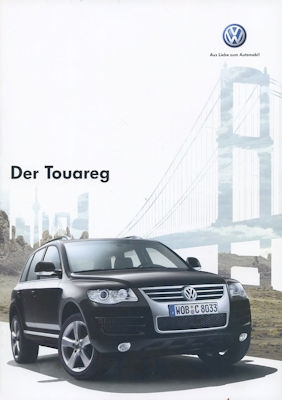 VW Touareg Prospekt 10.2006
