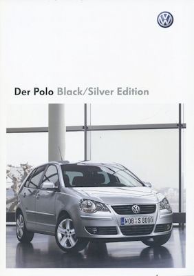 VW Polo 4 Black / Silver Edition Prospekt 4.2008