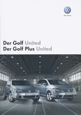 VW Golf 5 United Prospekt 10.2007