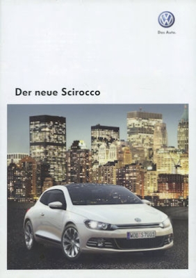 VW Scirocco 3 Prospekt 2.2008