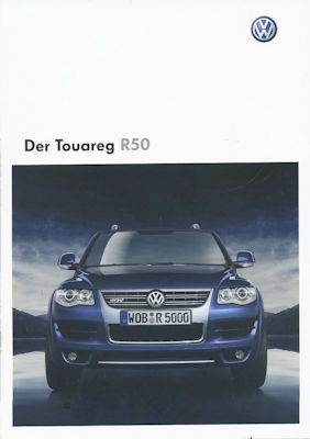 VW Touareg R 50 Prospekt 5.2008