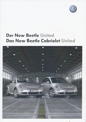 VW New Beetle / Cabriolet United Prospekt 6.2008